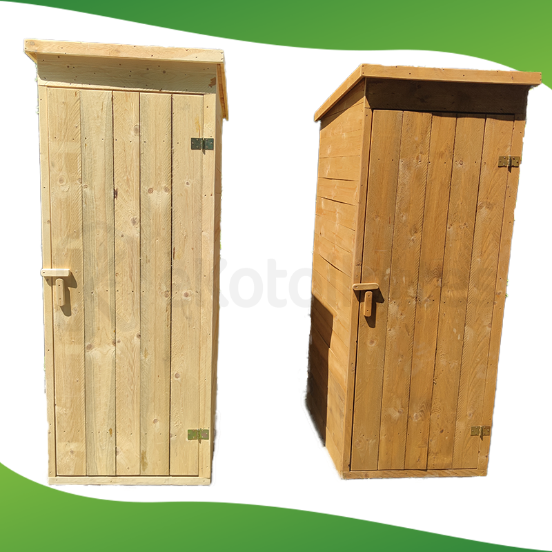 Toilette sèche avec bac à copeaux de bois - Modèle vide - wc écologique